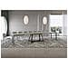 Tavolo allungabile 90x180/440 cm Booster cashmere gambe antracite - Foto miniatura 4