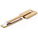 Lampada Caricatore Nature Bamboo 25 Led. Pieghevole. 3 Posizioni Luminose. Intensità Della Luce Regolabile. Connessione Usb. Senza Fili 10 W. Uscita Usb 25x38,5x11 Cm. Colore Del Legno - Foto miniatura 5
