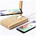 Lampada Caricatore Nature Bamboo 25 Led. Pieghevole. 3 Posizioni Luminose. Intensità Della Luce Regolabile. Connessione Usb. Senza Fili 10 W. Uscita Usb 25x38,5x11 Cm. Colore Del Legno - Foto miniatura 7