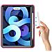 Custodia Protettiva Con Supporto Rotante Per Ipad Air 4/ipad Pro 11 - Rosso Elegante - Foto miniatura 2