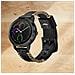 Cinturino In Pelle Premium Per Garmin Vivoactive 3/hr (20mm) Black - Foto miniatura 2
