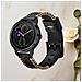 Cinturino In Pelle Premium Per Garmin Vivoactive 3/hr (20mm) Black - Foto miniatura 3