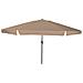 Parasol da giardino  ø395x245 cm Tortora - Foto miniatura 1