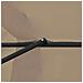 Parasol da giardino  ø395x245 cm Tortora - Foto miniatura 6
