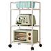 Scaffale Da Cucina A 3 Ripiani - Mobile E Pratico Per Organizzare La Tua Cucina - Foto miniatura 1