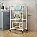 Scaffale Da Cucina A 3 Ripiani - Mobile E Pratico Per Organizzare La Tua Cucina - Foto miniatura 2