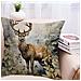 Federa Natalizia Per Cuscino Con Renna In Cotone 45 X 45 Cm - Foto miniatura 5