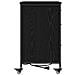 Mobile per Ufficio con ruota Rovere nero 76 x 41 x 72 cm - Foto miniatura 6