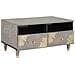 Tavolino da salotto with Drawer Grigio 80 x 54 x 40 cm - Foto miniatura 1