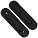 Set Maniglie A Scomparsa Per Porte Scorrevoli - Lega Di Zinco, Vari Colori Black - Foto miniatura 4