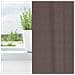 Tende con tende 2 pcs Marrone scuro Poliestere - Foto miniatura 3