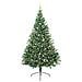 Albero di Natale artificiale con luci integrate Verde 240 cm - Foto miniatura 3