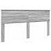 Letto con Contenitore con testiera Grigio Sonoma 200 x 200 cm - Foto miniatura 7