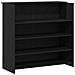 Scrivania per Reception Rovere Nero 180x50x103,5 cm in Legno di Argilla - Foto miniatura 8