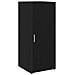 Scrivania per Reception Rovere Nero 180x50x103,5 cm in Legno di Argilla - Foto miniatura 9