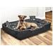 100x75 cm Letto per cani impermeabile Silver Bones - Foto miniatura 5