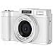 Fotocamera Digitale Mirrorless 4k Da 48mp Con Schermo Ribaltabile, Bianca - Ideale Per Selfie E Vlogging - Foto miniatura 1