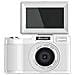 Fotocamera Digitale Mirrorless 4k Da 48mp Con Schermo Ribaltabile, Bianca - Ideale Per Selfie E Vlogging - Foto miniatura 7