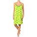 Camicia Da Notte Estiva Da Donna Con Spalline Sottili In Cotone Kl45300 - Foto miniatura 1