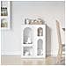 Credenza Bianco Lucido 59 x 35 x 80.5 cm Legno multistrato - Foto miniatura 4