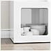 Credenza Bianco Lucido 59 x 35 x 80.5 cm Legno multistrato - Foto miniatura 5