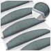 Tappetini per scale autoadesivi Semicircolare 15 pcs Blu mare - Foto miniatura 2