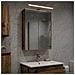 Mobiletto per specchio da bagno con lo scaffale Legno vecchio - Foto miniatura 2