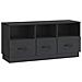 Mobile TV Nero 102 x 34,5 x 47 cm Legno ingegnerizzato - Foto miniatura 1