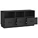 Mobile TV Nero 102 x 34,5 x 47 cm Legno ingegnerizzato - Foto miniatura 3