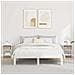 Comodino 2 pcs Bianco 41 x 40 x 45 cm Legno multistrato - Foto miniatura 2
