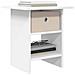 Comodino 2 pcs Bianco 41 x 40 x 45 cm Legno multistrato - Foto miniatura 3