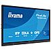 TE5513A-B2AG visualizzatore di messaggi Pannello piatto interattivo 138,7 cm (54.6") Wi-Fi 500 cd /m² 4K Ultra HD Nero Touch screen Processore integrato Android 24/7 - Foto miniatura 5