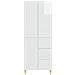 Set di armadi 2 pcs 66 x 34,5 x 90 cm Legno ingegnerizzato - Foto miniatura 4
