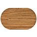 Piano del tavolo 120 x 70 x 3,5 cm Ovale Legno di teak solido - Foto miniatura 1