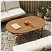 Piano del tavolo 120 x 70 x 3,5 cm Ovale Legno di teak solido - Foto miniatura 2