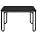 Tavolino da salotto Nero 59 x 59 x 45 cm Legno ingegnerizzato - Foto miniatura 4