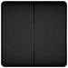 Tavolino da salotto Nero 59 x 59 x 45 cm Legno ingegnerizzato - Foto miniatura 5