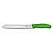 Coltello da pane con manico Fibrox verde - Foto miniatura 1