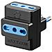 10246 Adattatore Presa Tripla 10/16a Spina 16a - Foto miniatura 1