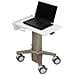CareFit Slim - Carrello - per portatile - Alluminio - bianco,  - Foto miniatura 3