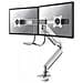 NM-D775DXSILVER Supporto da Scrivania con Maniglia e Molla a Gas per Schermi LCD /LED /TFT fino a 32" Colore Silver - Foto miniatura 1