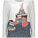 Love Moschino T-shirt Donna W4g4417e1257 A00 Bianco Xs - Foto miniatura 1
