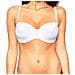 Reggiseno Antemide In Microfibra B45 Coppe Dalla A Alla E Bretelle Rimovibili - Bianco C 3a - Foto miniatura 1