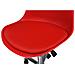 Sedia Da Ufficio Girevole, Sedia Da Scrivania Rossa Con Rotelle Mod. Sally - Foto miniatura 6