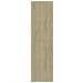 Libreria /Divisorio Rovere Sonoma 155x24x160cm Legno Multistrato - Foto miniatura 5