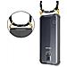 Catena Di Telefoni Cellulari Compatibile Con Samsung Galaxy S5 / S5 Neo In Nero Argento - Coperchio Protettivo In Silicone Con Anelli D'oro, Cinturino In Corda E Custodia Staccabile - Foto miniatura 8