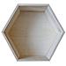Scaffale Esagonale In Legno 30 X 26,5 X 10 Cm - Foto miniatura 1