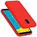 Custodia Compatibile Con Samsung Galaxy J6 2018 Eu Version In Liquid Rosso - Coperchio Protettivo In Silicone Tpu Flessibile - Foto miniatura 1