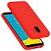 Custodia Compatibile Con Samsung Galaxy J6 2018 Eu Version In Liquid Rosso - Coperchio Protettivo In Silicone Tpu Flessibile - Foto miniatura 4