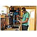 Trapano A Colonna Da Banco Velocita Regolabile Laser 550 W Dp19vario - Foto miniatura 8